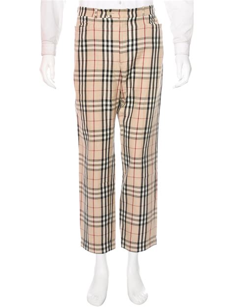 burberry novz|Burberry nova check trousers men's.